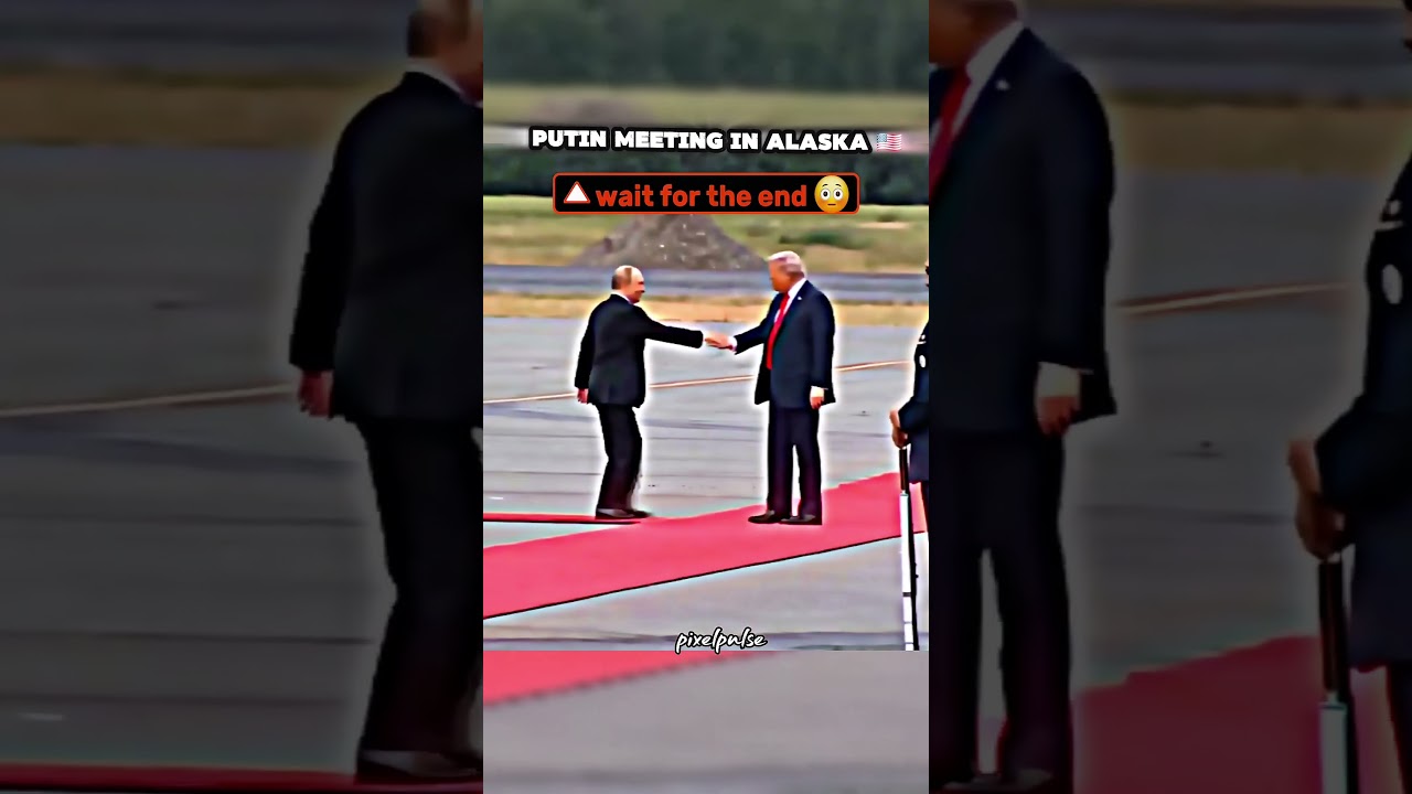 Putin's legendary meeting in Alaska🇺🇲🤯 