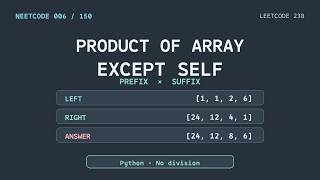 NC006 Product of Array Except Self — Conversational Instructor Remake