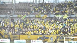 雨の日のフクアリ　試合終了10分後のスタジアム内の様子　vs 大分戦