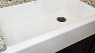Kohler Tall Apron Cast-iron Undermount Farmhouse Sink