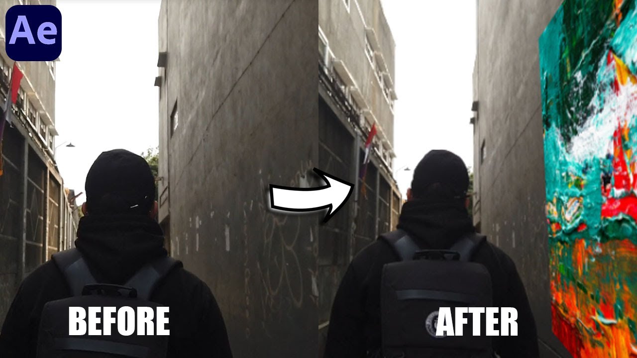 How to Add Objects to Walls & Ground In Video | After Effects | AQP ...