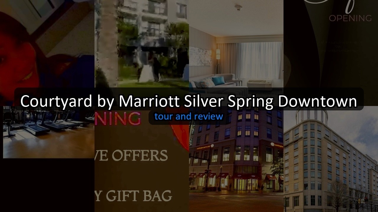 Courtyard by Marriott Silver Spring Downtown - YouTube