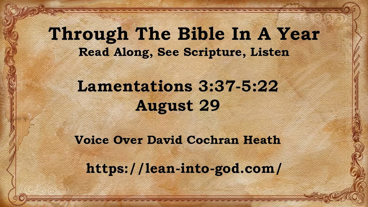 Lamentations 3 37 42 Meaning Lamentations 3 37 42 Meaning