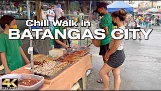 Early Evening Walk in BATANGAS CITY Philippines [4K]