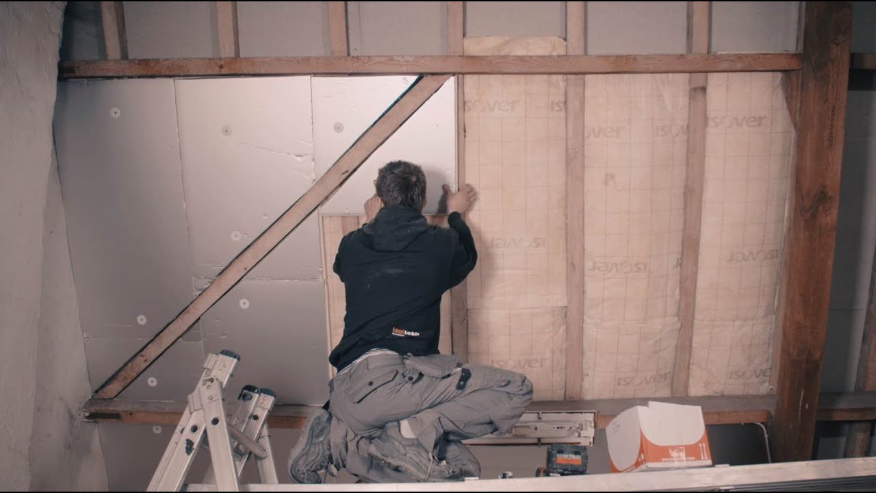 Gordingendak isoleren: glaswol en PUR-panelen