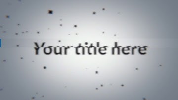 Black Particles Title