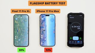 Pixel 11 Pro XL vs iPhone 17 Pro Max Battery Test | Can Tensor G6 Beat A19 Pro?