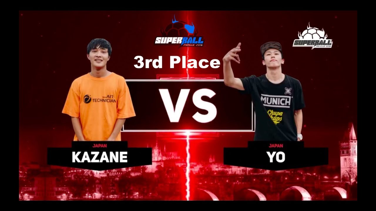 World Freestyle Football Championships ”SuperBall 2018” - 3rd Place - Kazane vs Yo