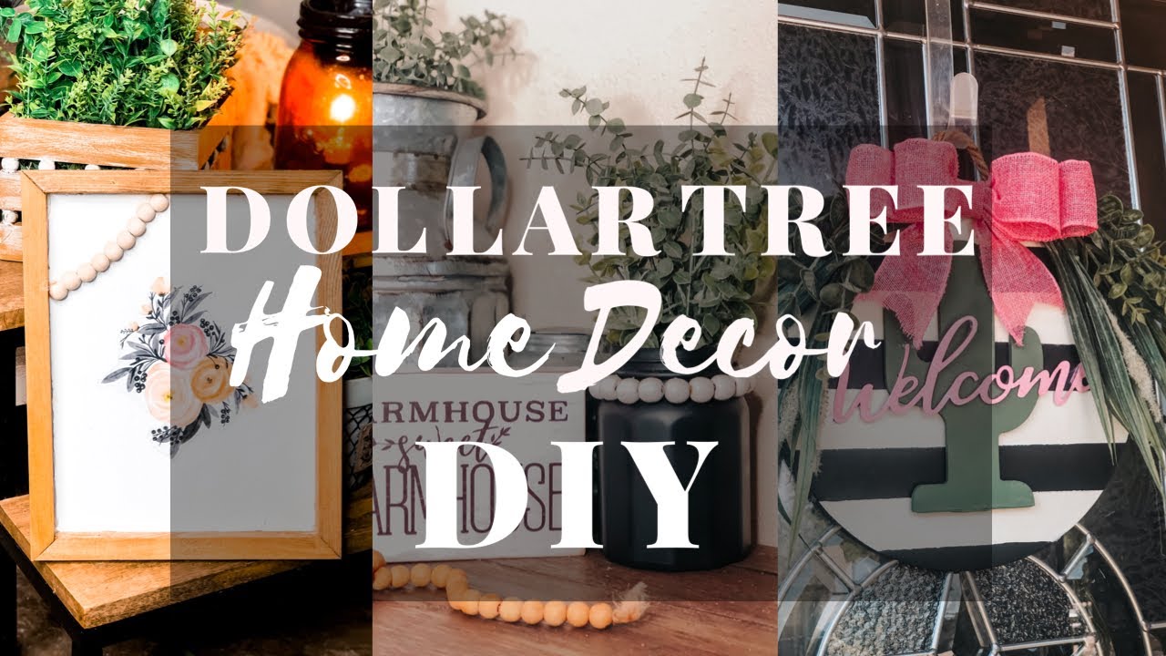 Dollar Tree DIY Home Decor 2020 *NEW* YouTube