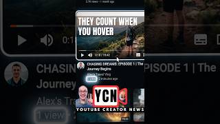 YouTubes BIGGEST Change: Views Count From Frame ONE!