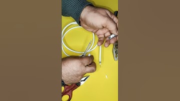 antenna TV  - montaggio spinotto antenna