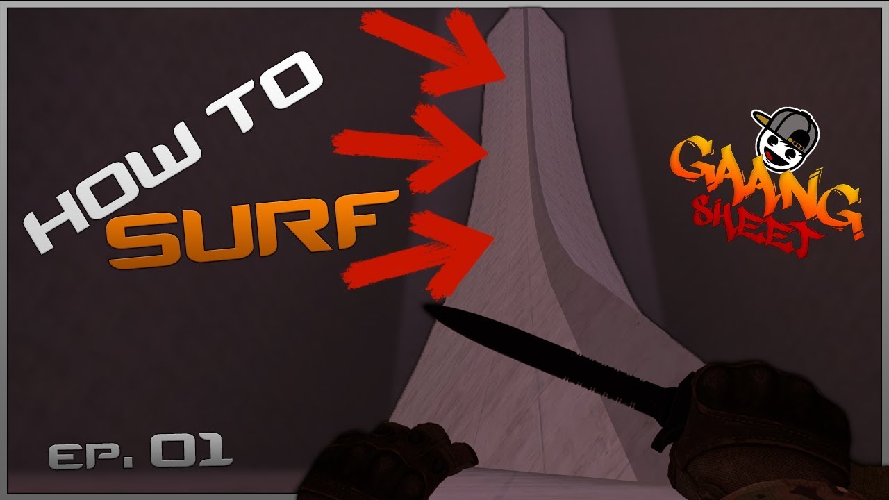 HOW TO SURF on map surf_utopia_v3 - CS:GO for Beginners - YouTube