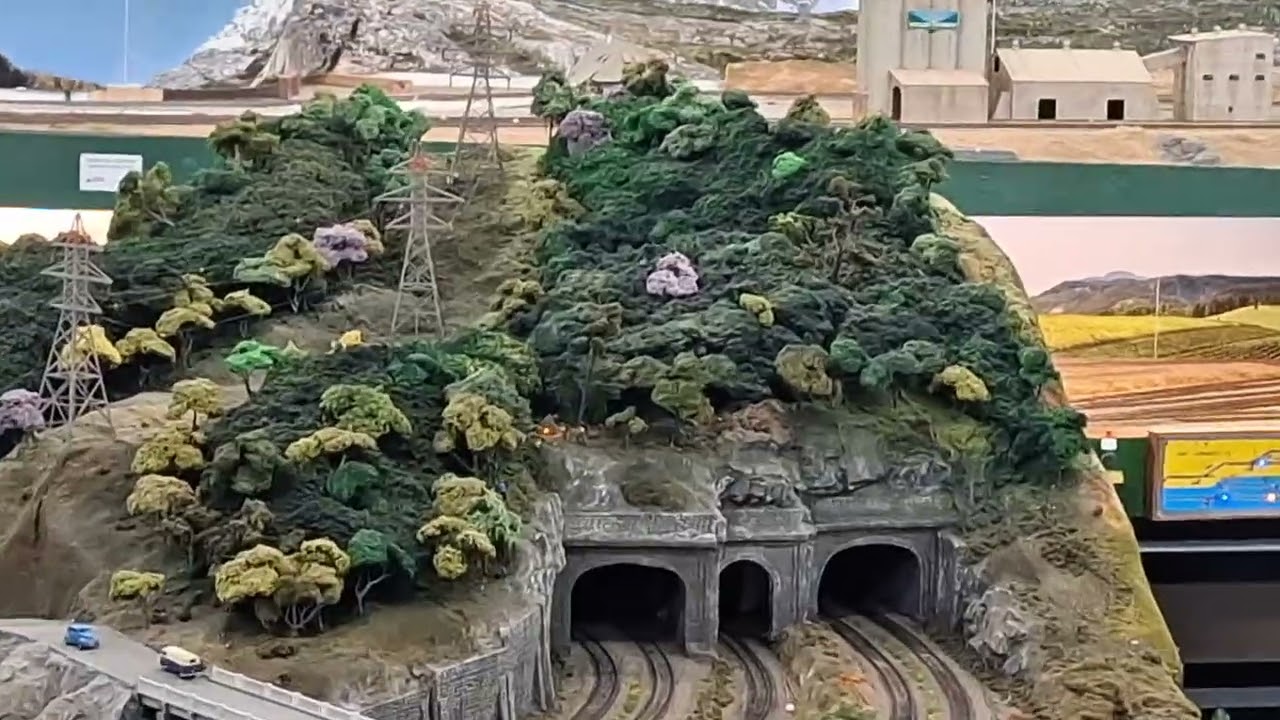 Maquete de Ferreomodelismo, Ibirapuera SP #brazil  #modetrainlayout #modeltrains #modeltrainrailroad