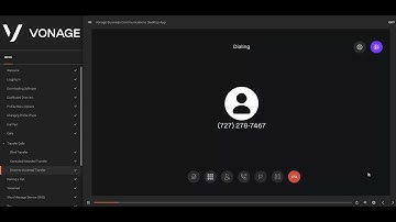 Vonage Business Desktop App Tutorial