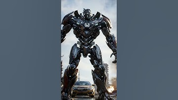 Honda Car Transformers!  #transformers #honda  #automobile