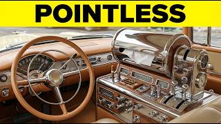 10 POINTLESS Car Features That DISAPPEARED Over time