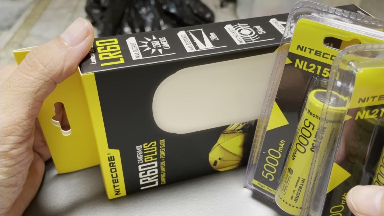 Nitecore EDC Haul: LR60 Campbank Plus, NDH10 Combat Cap, NDH20 Boonie ...