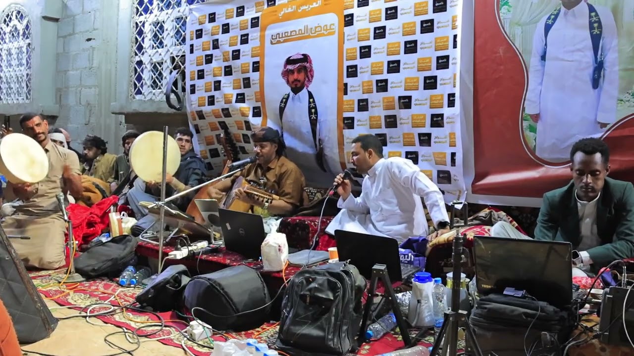 فتى البوادي - افراح ال حسان المصعبين** كلمات ابورداد العياشي -- تهنية العريس عوض حسان المصعبي