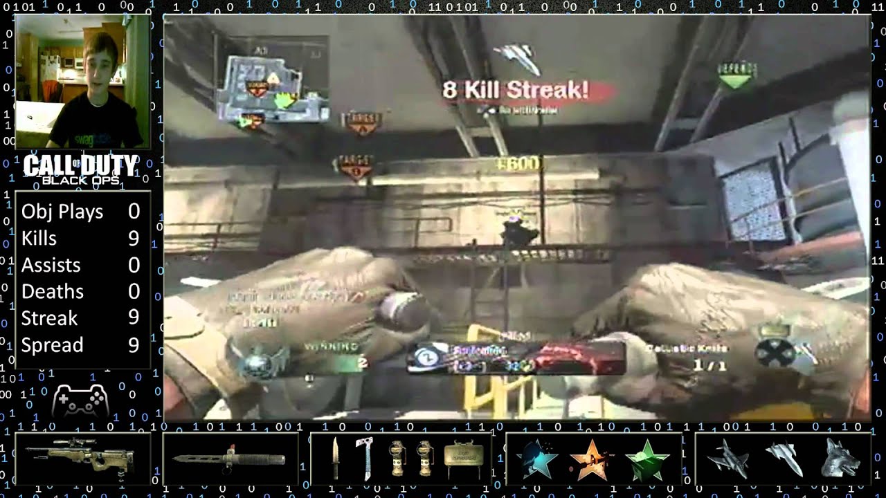 Call Of Duty: Black Ops - Flawless Search and Destroy (Knife Only)