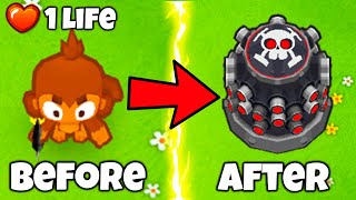 Every Tower & Upgrade is RANDOM! 1 LIFE IMPOPPABLE CHALLENGE! (Bloons TD 6 Mod) by TrippyPepper 131,208 views 1 year ago 15 minutes