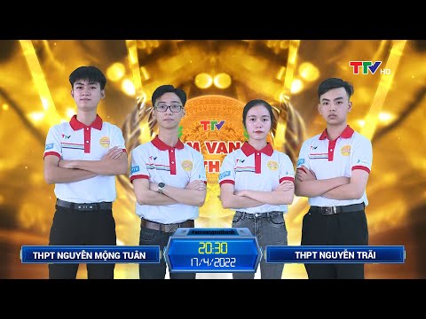 Video THPT Nguyễn Mộng Tuân (Đông Sơn) vs THPT Nguyễn Trãi... - youtube