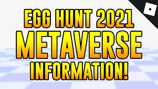 Egg Hunt 2021 Metaverse Event Confimed Information Roblox Youtube - roblox egg hunt 2021 angel shard