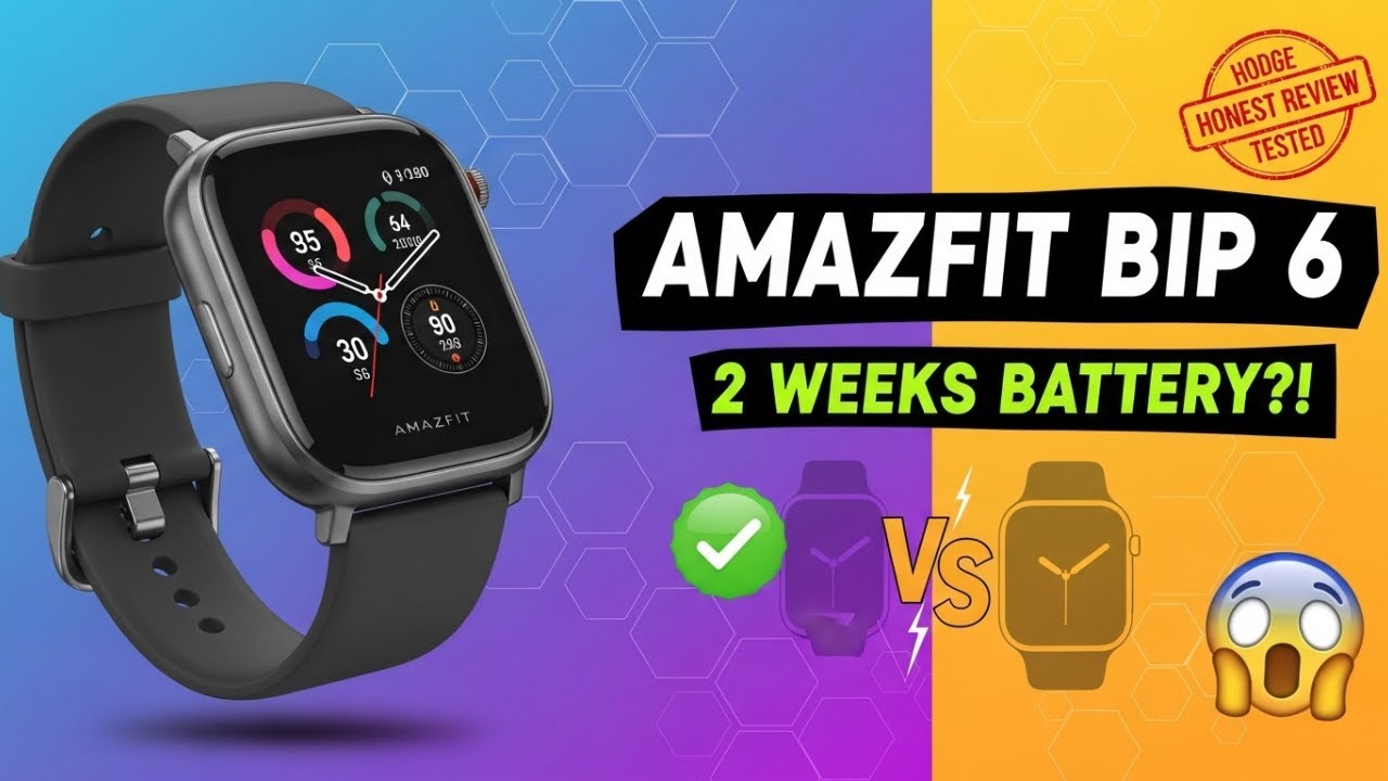 Обзор Amazfit Bip 6: 2 недели автономной работы при ограниченном бюджете?