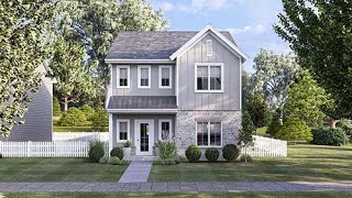 Modern Farmhouse Plan #52-780