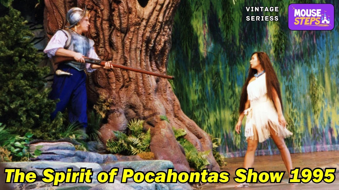 "The Spirit of Pocahontas" Full Show at Disney-MGM Studios 1995 - 4K Upscale - Walt Disney World