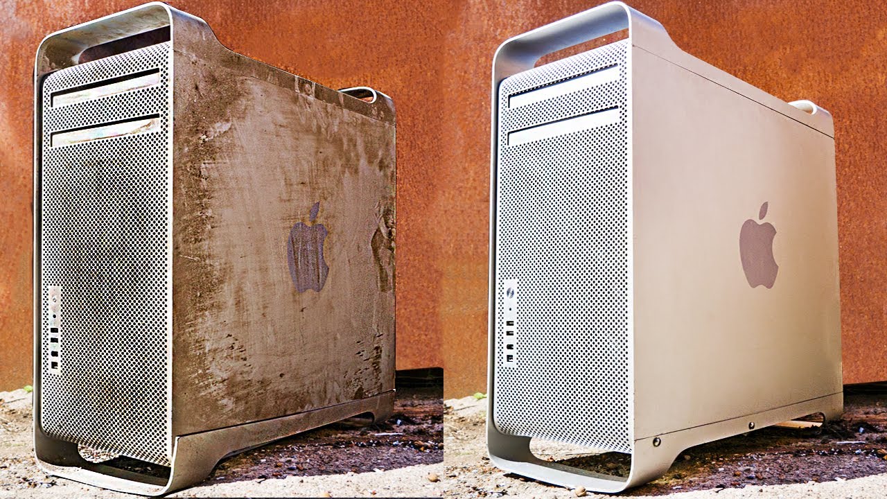 Restoration 16 years old Apple MAC PRO in a GAMING PC