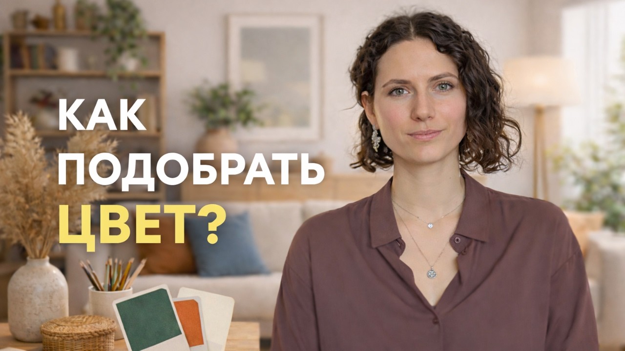 3 способа подбора цвета в интерьере для новичков