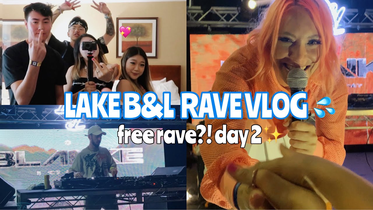 I won tickets to a RAVE on a LAKE?! 🤯 DAY 2 VLOG (Brownies & Lemonade