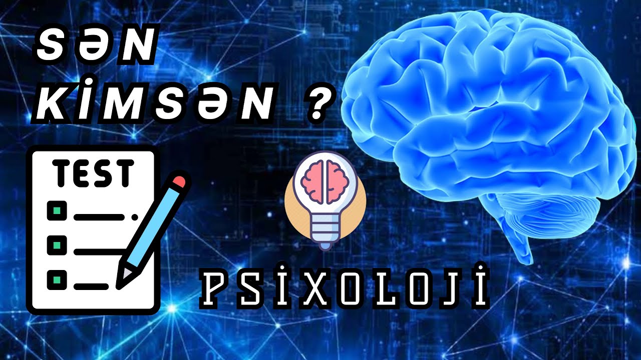SƏN KİMSƏN ? PSİXOLOJİ TEST I MILLIONAIRESIS