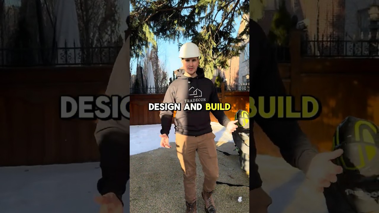 We're breaking ground at our landscape design and build project in Thornhill!!