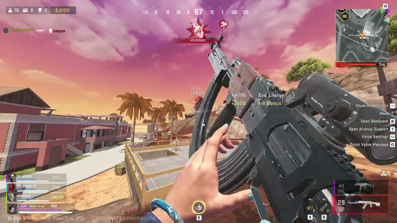 Blood Strike Uncut Ranked Match Gameplay 🔥 1080p Full HD | Intense FPS Action