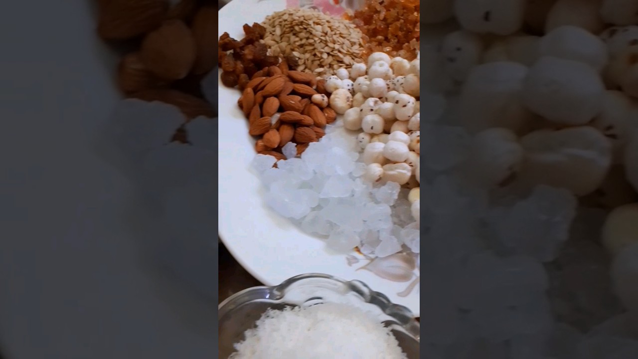 ingredients of Panjeeri 