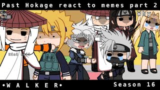 Past Hokage react to memes part 2