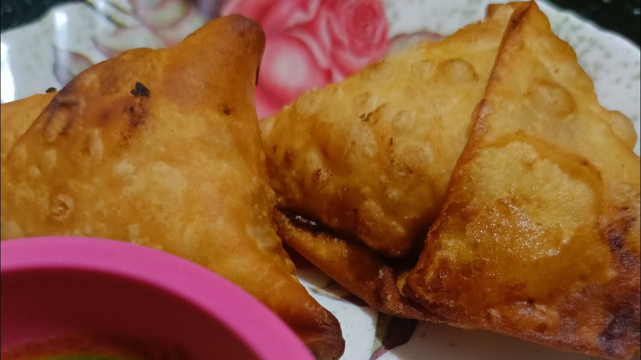 Samosa - crispy samosa at home 