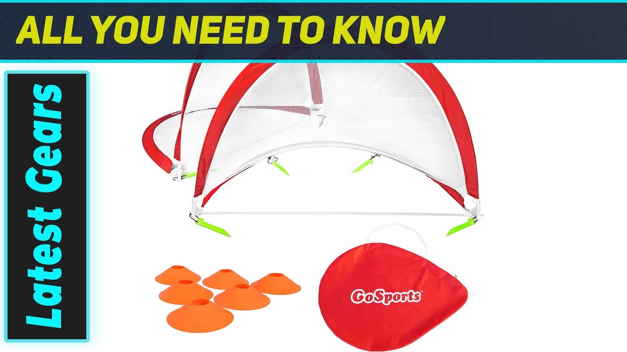 reviewBest Portable Soccer Goals? GoSports Pop-Up Goal Review