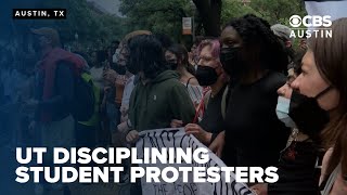 Palestine protest participants disciplined at UT Austin