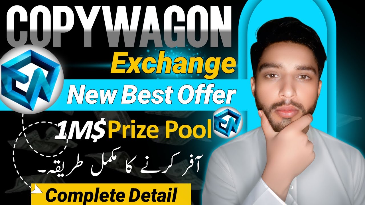 CopyWagon Exchange || New Crypto Loot || Get 10$ per Refer