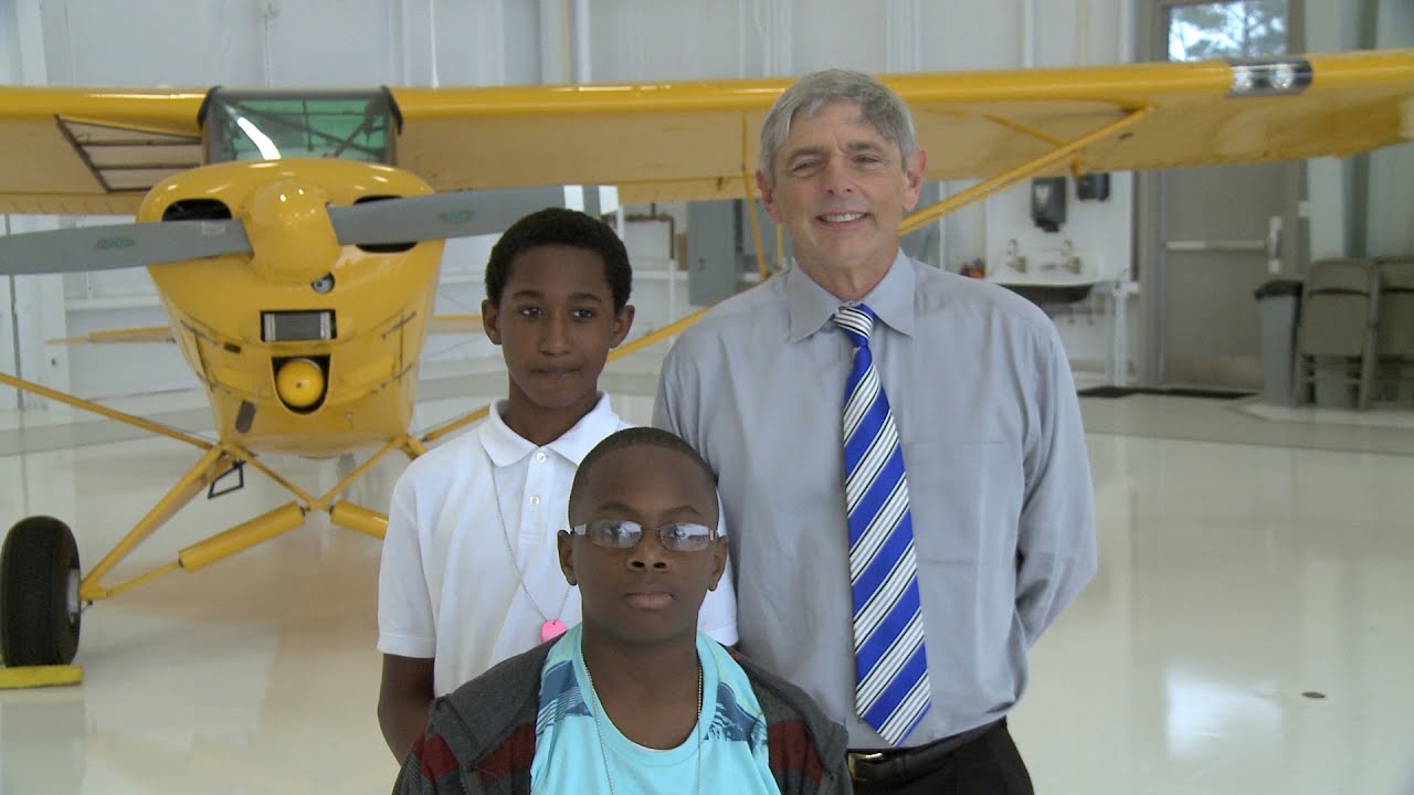 Students Learn to Rise Above in Tuskegee Airmen Exhibit - YouTube