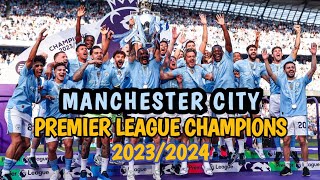 Manchester City Have Won Premier League Title 2023/2024 #manchestercity #arsenal #ronaldo #haaland