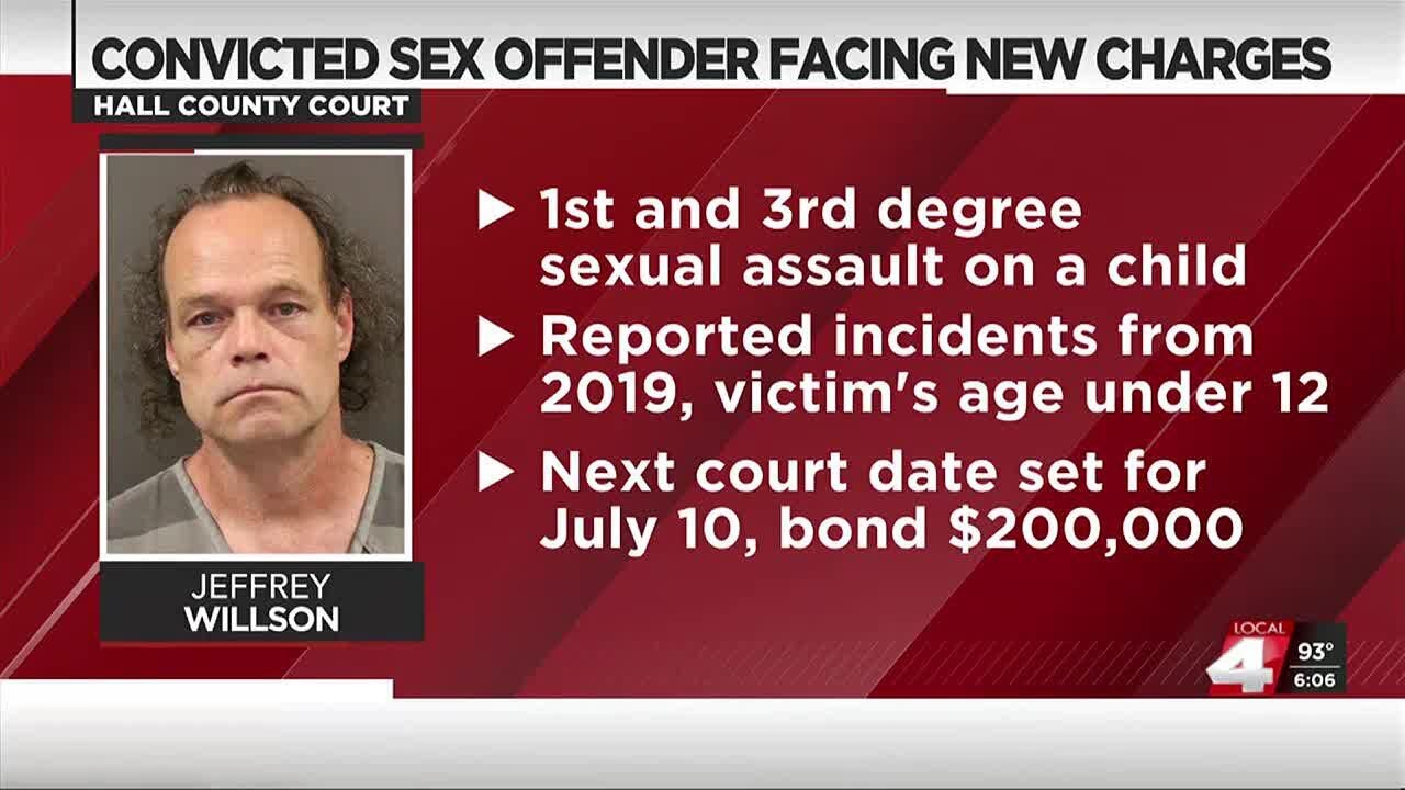 Convicted sex offender facing new charges in Grand Island - YouTube