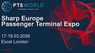 Sharp Electronics Europe at Passenger Terminal Expo 2026 | Airport Displays &amp; DVLED Stand Tour