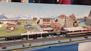 Swiss model railway