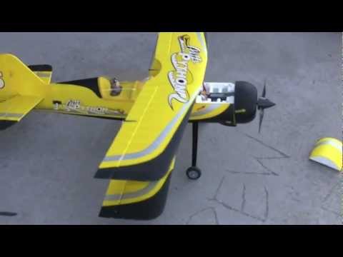 HobbyKing Pitts Python S12 Maiden at Hislop Reserve