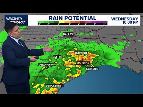 Rain chances returning to Houston after cool, dry weather - YouTube