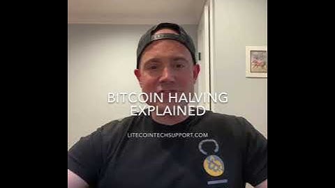 What is the Bitcoin Halving? This video gives a quick 60 second explanation