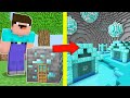 NOOB INSIDE DIAMOND ORE in Minecraft ! Noob vs Monsters Like Maizen Mikey JJ  (Cash and Nico)